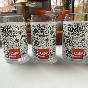 Coke Glass Set of 3